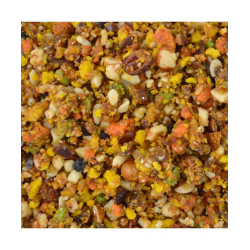 Pâtée Bravo Fruit Mix grossier pour perruches et perroquets en seau 5kg - Bird-X