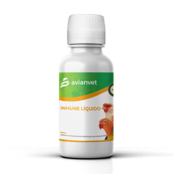 Avianvet immune liquide - Blanchiment et résistance immunitaire des oiseaux -100ml