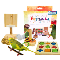 Agility Training Set pour perroquets et perruches - Jeux éducatifs perruches et perroquets