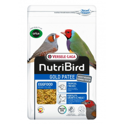 Nutribird Gold Pâtée Humide Oiseaux Exotiques - 1kg