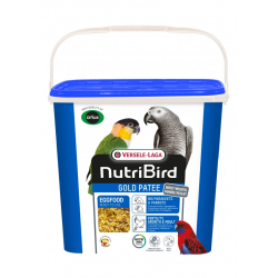 Gold Pâtée Humide Grandes Perruches et Perroquets Nutribird - 5kg