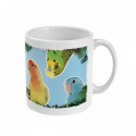 Mug Sérigraphie Petite Perruche : Spécial cadeau