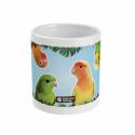 Mug Sérigraphie Petite Perruche : Spécial cadeau