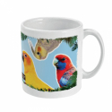 Mug Sérigraphie Moyenne Perruche : Spécial cadeau