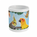 Mug Sérigraphie Moyenne Perruche : Spécial cadeau