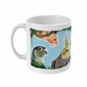 Mug Sérigraphie Moyenne Perruche : Spécial cadeau