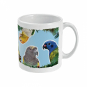 Mug Sérigraphie Petit Perroquet : Spécial cadeau