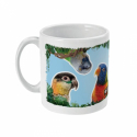 Mug Sérigraphie Petit Perroquet : Spécial cadeau