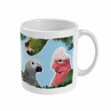 Mug Sérigraphie Moyen Perroquet : Spécial cadeau
