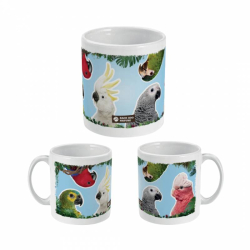 Mug Sérigraphie Moyen Perroquet : Spécial cadeau