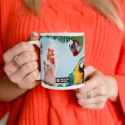 Mug Sérigraphie Grand Perroquet : Spécial cadeau