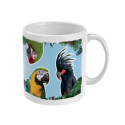 Mug Sérigraphie Grand Perroquet : Spécial cadeau