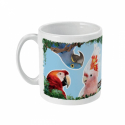 Mug Sérigraphie Grand Perroquet : Spécial cadeau