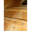 Nid Aras en bois brut - Echelle
