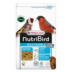 Nutribird Gold Crumble Pâtée Sèche Oiseaux Indigènes - 800gr