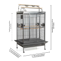 Cage Perroquet Montana Castell Nova Play Antik