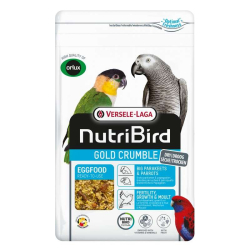Gold Crumble Pâtée Sèche Grandes Perruches et Perroquets 800gr - NutriBird
