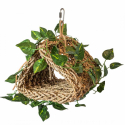 Tente Suspendue pour oiseaux Seagrass Liane et Lierre artificiel