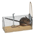 Piège à souris grillagé base en bois