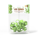 Bagues à clips diamètre 16 mm pour poules - Par 25