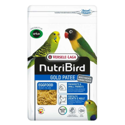 Nutribird Gold Pâtée Humide Perruches et Petits Perroquets - 1kg