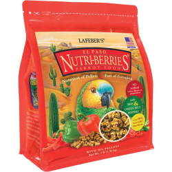 Nutri-Berries El Paso 1.36 kg - Repas Complet pour Perroquets - Lafeber