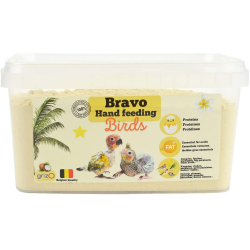 Bravo H19 Aliment d'élevage à la Main oisillons Perruches, Becs droits, Petits Perroquets - 800 gr
