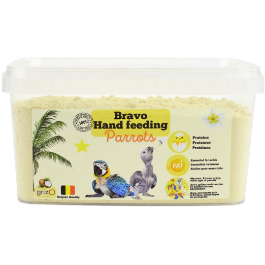 Bravo H21 Aliment d'élevage à la Main oisillons Perroquets - 800 gr