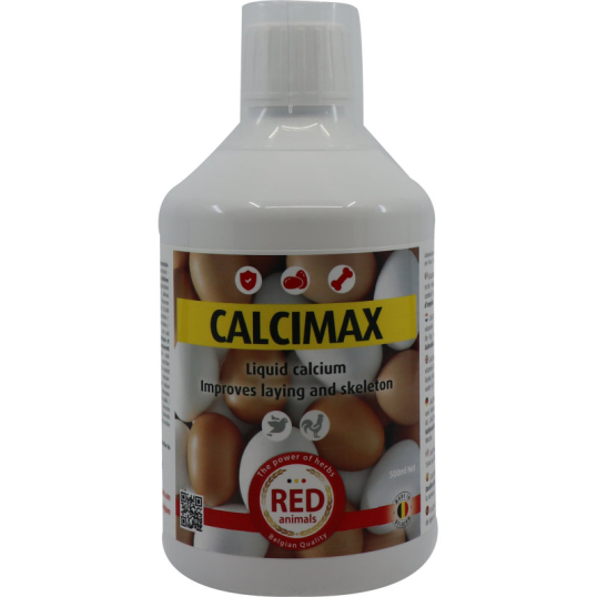 CalciMax Red Animals 500 ml - Calcium liquide oiseaux