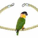 Corde en Sisal 18mm 100 cm Perchoir oiseaux perruche - Back Zoo Nature