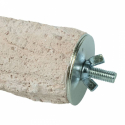 Perchoir Manucure Super Stone Perch pour Grands Perroquets et Cacatoes
