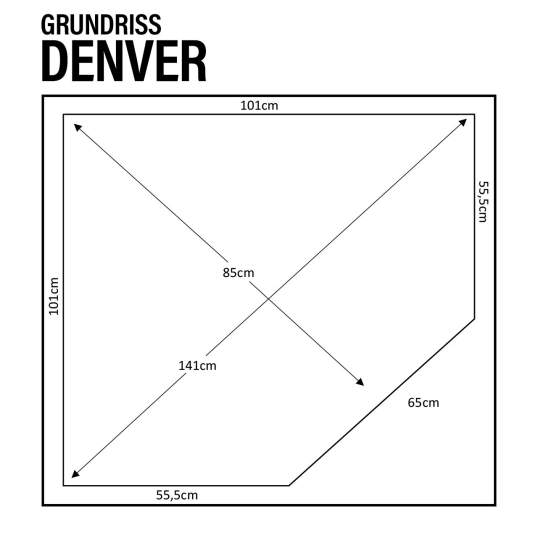 Montana Cages - Volière d'angle XXL Denver II