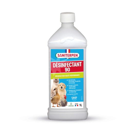 Saniterpen 90 - Virucide, fongicide, bactéricide