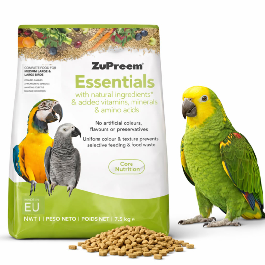 ZuPreem Essentials Medium - Large - 1,5 kg - Extrudés Perroquets