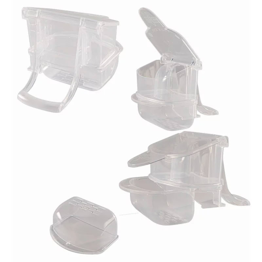 Mangeoire Refill anti-gaspillage avec tiroir transparent - 2GR