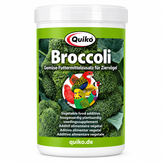 Quiko Broccoli 100 g – Brocoli lyophilisé pour oiseaux