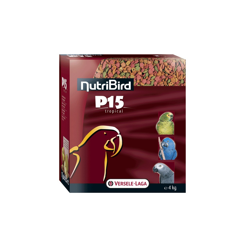 NutriBird P15 Tropical - extrudés pour perroquets - Qualitybird